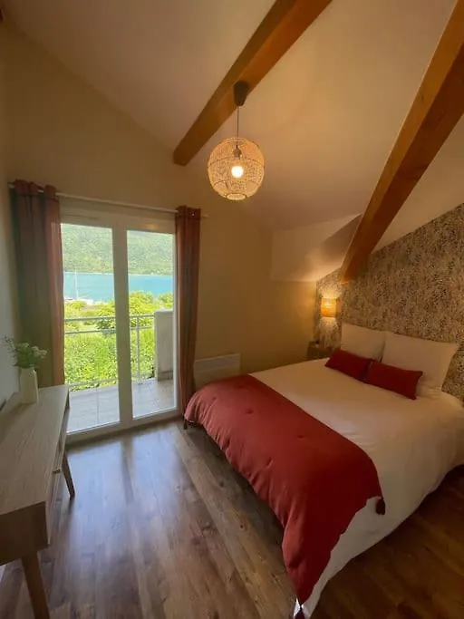 Casa Verso, Au Bord Du Lac D'Annecy Avec Vue Doussard France